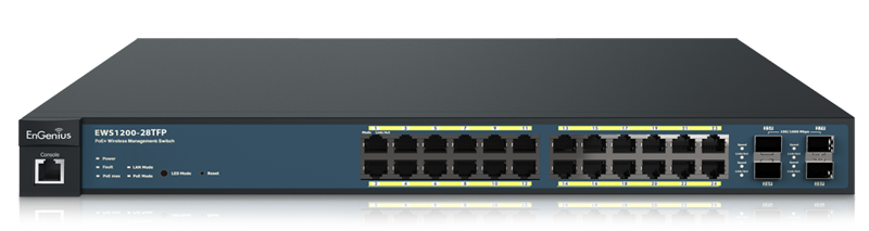 EnGenius Cloud ECS1552P - switch - cloud, gigabit, PoE+ - 48 ports -  managed - ECS1552P - Ethernet Switches 